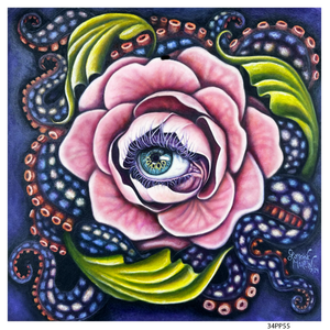 Octoflower Luster Print