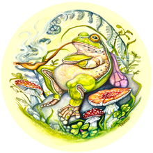 Emerald Fool Pin/Magnet