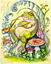 Emerald Fool Giclee Canvas Prints