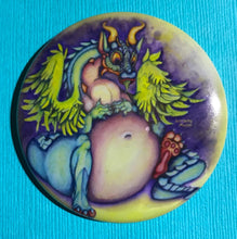 Momma Dragon Pin/Magnet - The Butterfrog