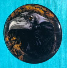 Raven Pin/Magnet - The Butterfrog