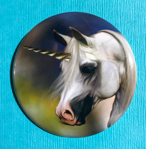 Unicorn Pin/Magnet - The Butterfrog