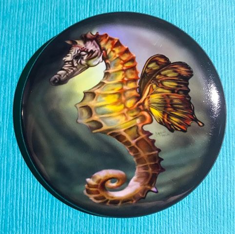 Seahorse Pin/Magnet - The Butterfrog