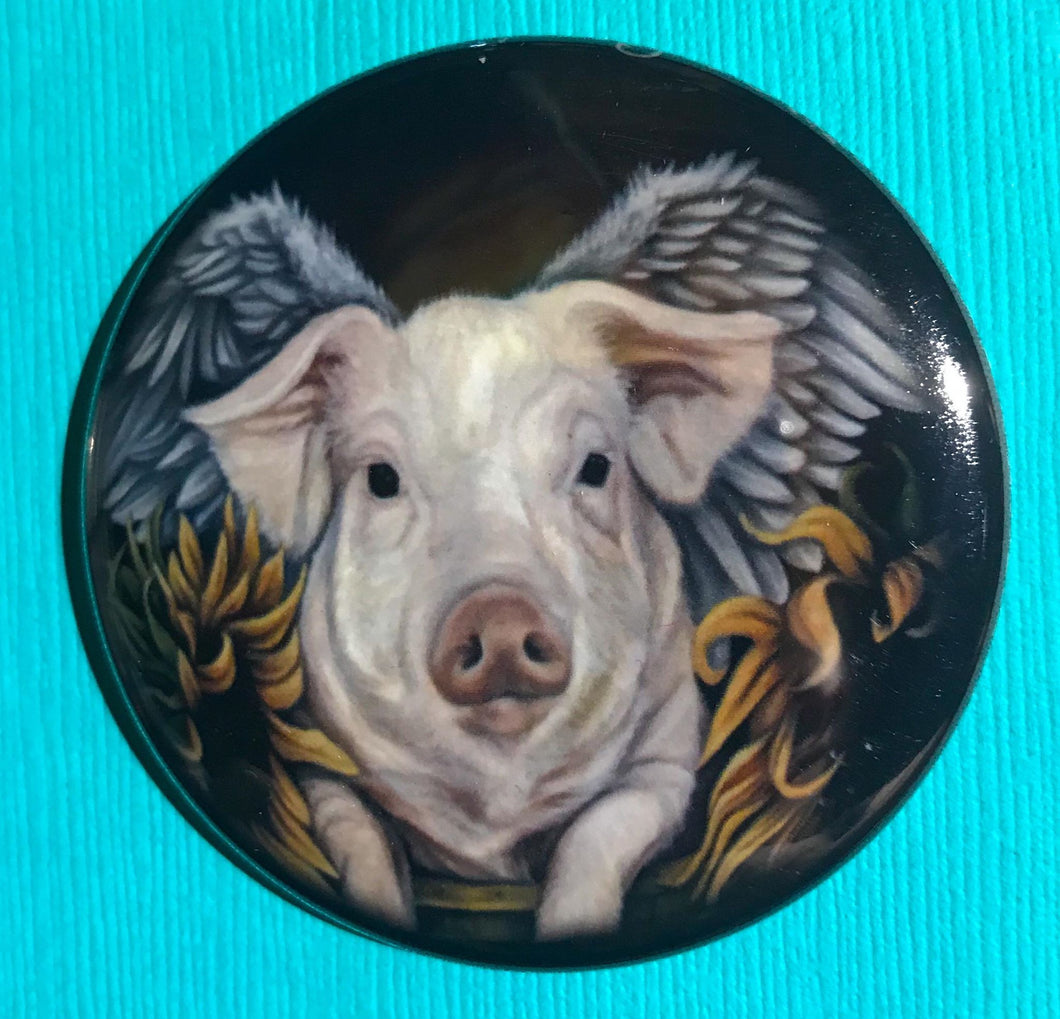 When Pigs Fly Pin/Magnet - The Butterfrog