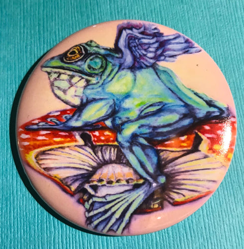 Angel Frog Pin/Magnet - The Butterfrog
