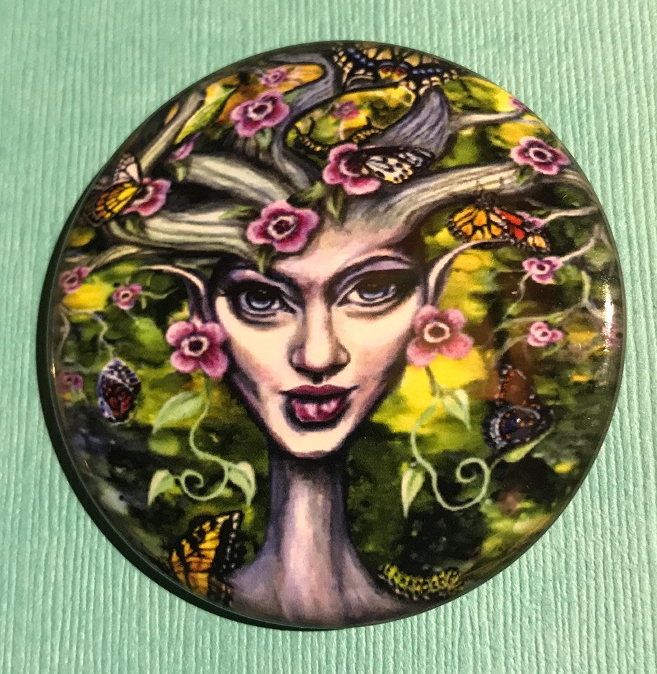 Mother Morph Pin/Magnet - The Butterfrog