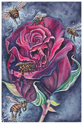 Sweet Death Giclee Canvas Prints - The Butterfrog