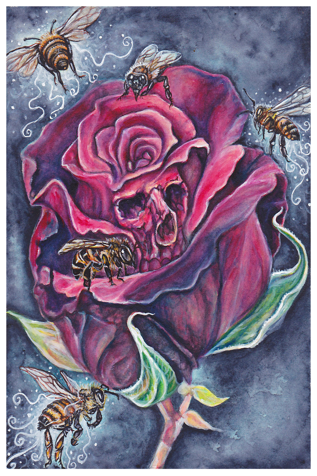 Sweet Death Giclee Canvas Prints - The Butterfrog