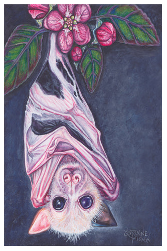 Leucism Bat Luster Print