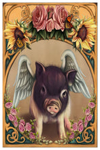 Mini Pig Luster Print