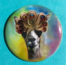 Dolly Llama Pin/Magnet - The Butterfrog