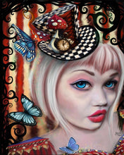 Alice Giclee Canvas Prints - The Butterfrog