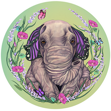 Butterphant Lavender Pin/Magnet