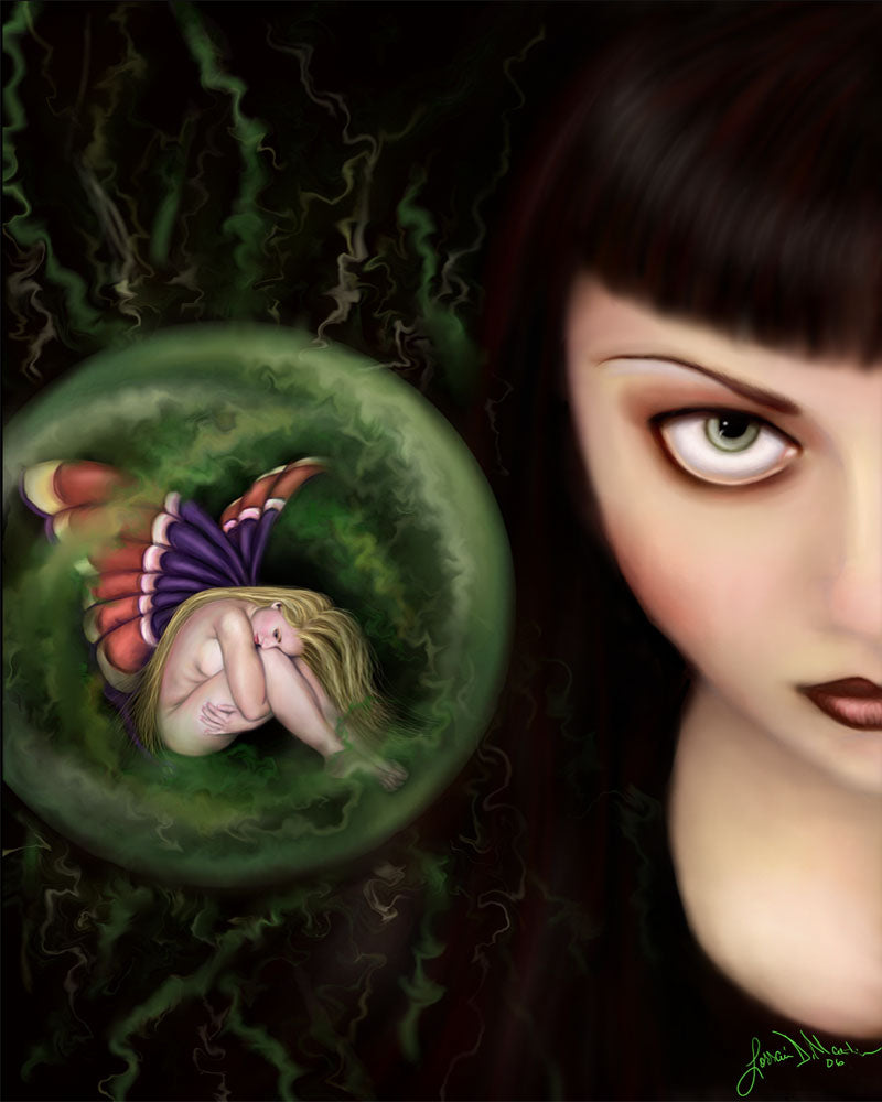 Captured Spirit Luster Print
