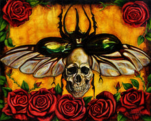 Death Fae Giclee Canvas Prints - The Butterfrog