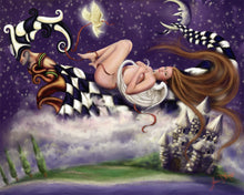 Harlequin Dreams Luster Print
