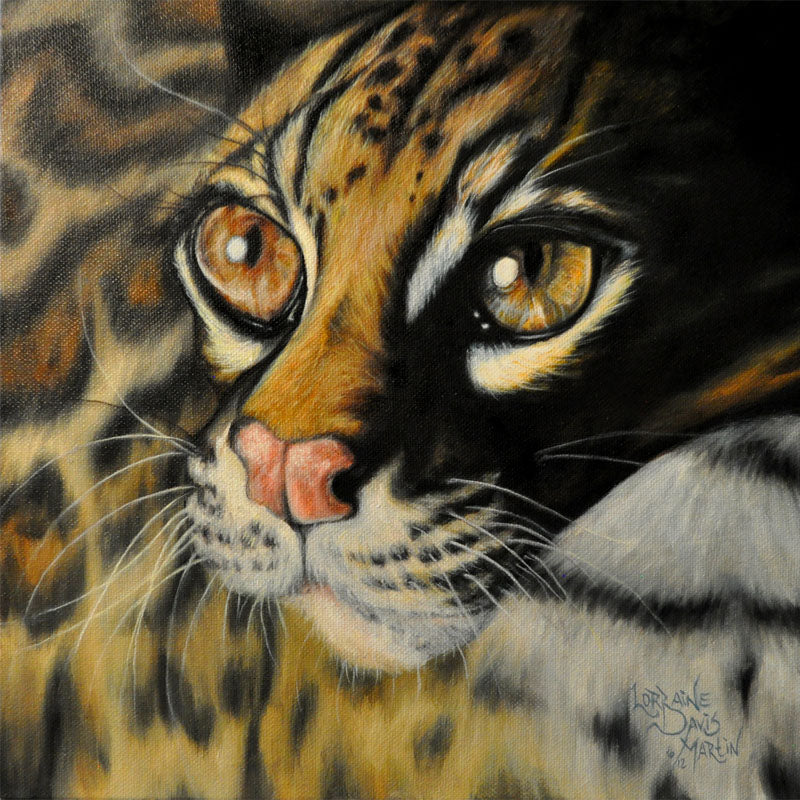 Ocelot Luster Print - The Butterfrog