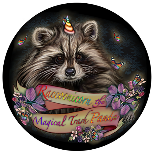 Racoonacorn Pin/Magnet