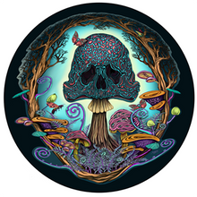 Mushroom Skull Pin/Magnet