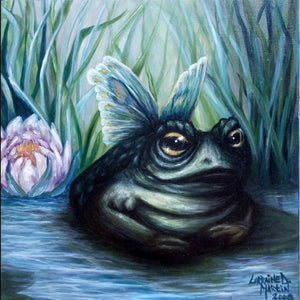 Swamp Butterfrog Luster Print - The Butterfrog