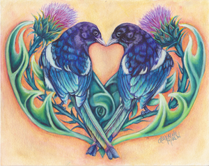 Two For Joy Giclee Canvas Print - The Butterfrog